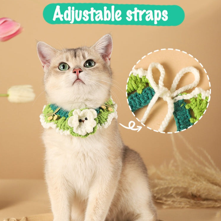 Cat clothes collar pet cat accessories shawl scarf dog scarf gift for pet