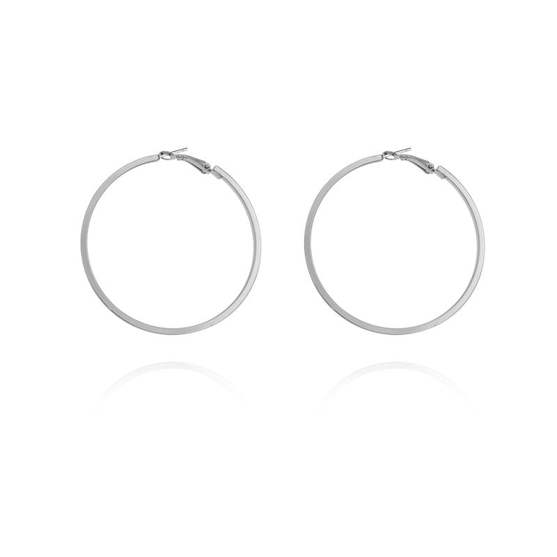 Open Circle Earrings, Minimalist Earrings, Gold Circle Earrings, Geometric Earrings, Open Circle Studs, 14k Gold Filled, Small Medium Large