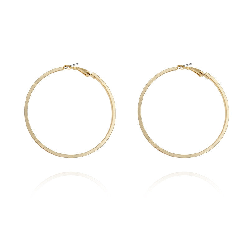 Open Circle Earrings, Minimalist Earrings, Gold Circle Earrings, Geometric Earrings, Open Circle Studs, 14k Gold Filled, Small Medium Large